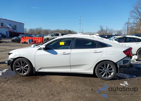 2020 Honda Civic Ex from USA, damaged, VIN 19XFC1F32LE009643